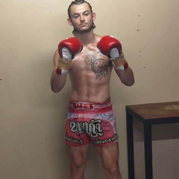 Élève du camp de boxe thaïlande Axel