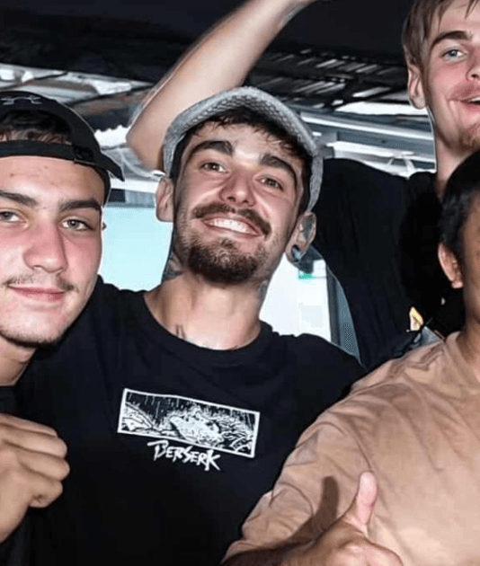 Élève du camp de boxe thaïlande Mike