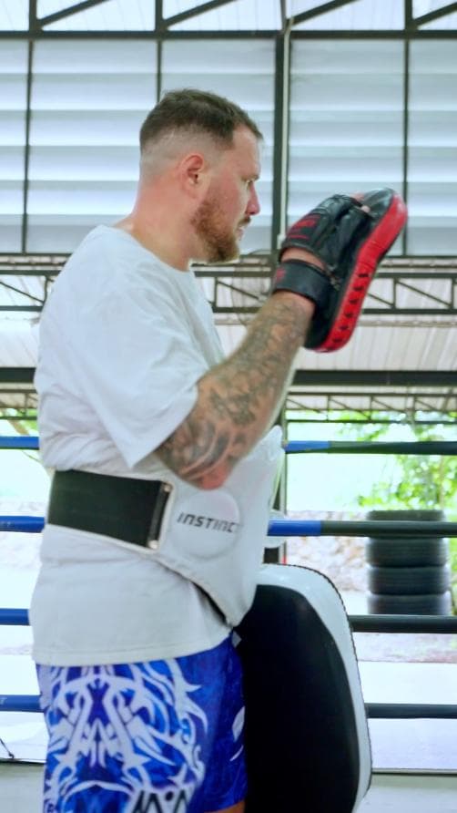 Dimitry, entraîneur au camp